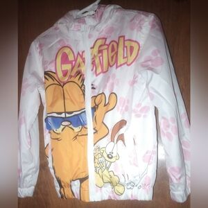 Garfield White and Pink Jacket 🫶🏽